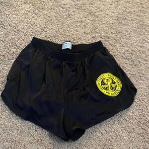 Men's Black Athletic Shorts Silky silkies soffe cobra thigh squat